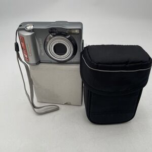 Canon PowerShot A40 Digital Camera 2.0MP 7.5X Zoom+Battery+Memory Card- Tested